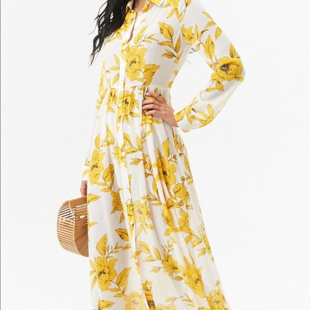 Floral maxi dress
